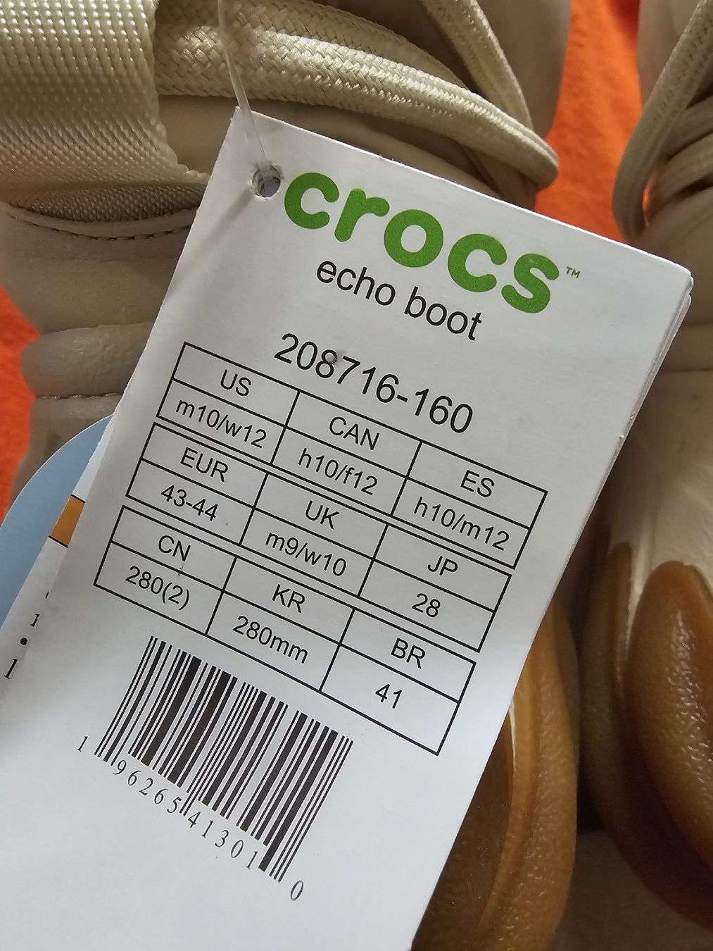 Crocs Scarpe da uomo: crocs echo boots 43/44 neuve en boite  – Nuovo e nell'imballaggio originale da Genève venduto da FlamminGorilla 3