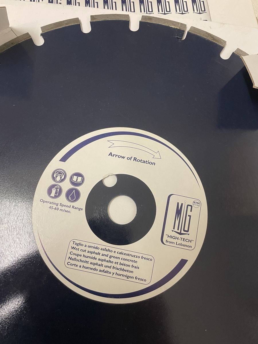MG Alle Werkzeuge: Disco diamantato MG "HIGH-TECH", nuovo! – Neu und originalverpackt aus Rikon im Tösstal von yosef2 1