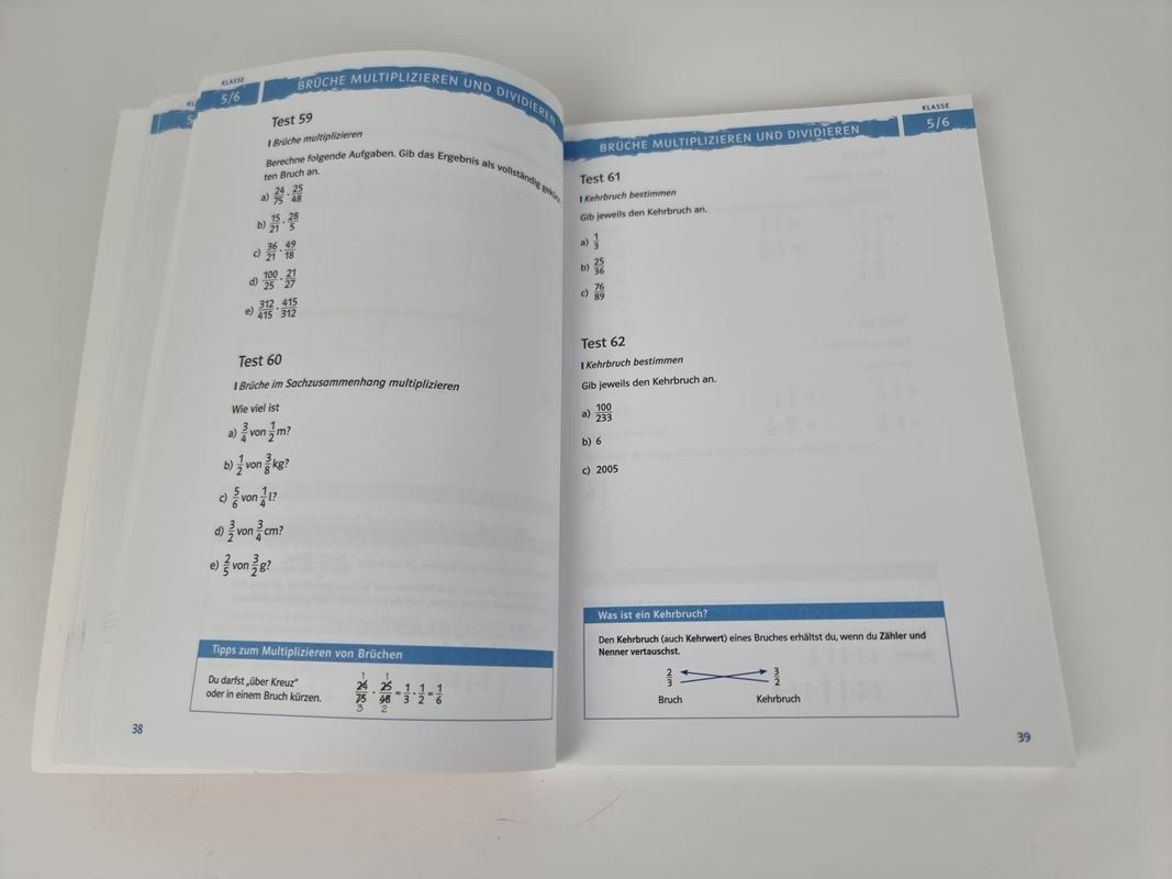 Livres: Buch: 222 Tests Mathematik 5. - 10. Klasse – D'occasion à Urtenen-Schönbühl par Restwert_Schoenbuehl 3