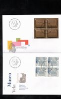 2001 FDC  4 er Ausgabetag 2001