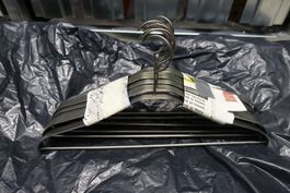 6x Garderoben Kleiderbügel metall