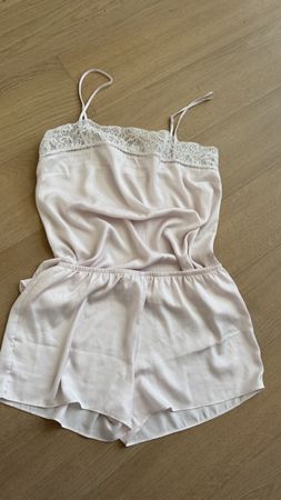 Triumph Pyjama Set mit Spitze in Rosa Gr. 36