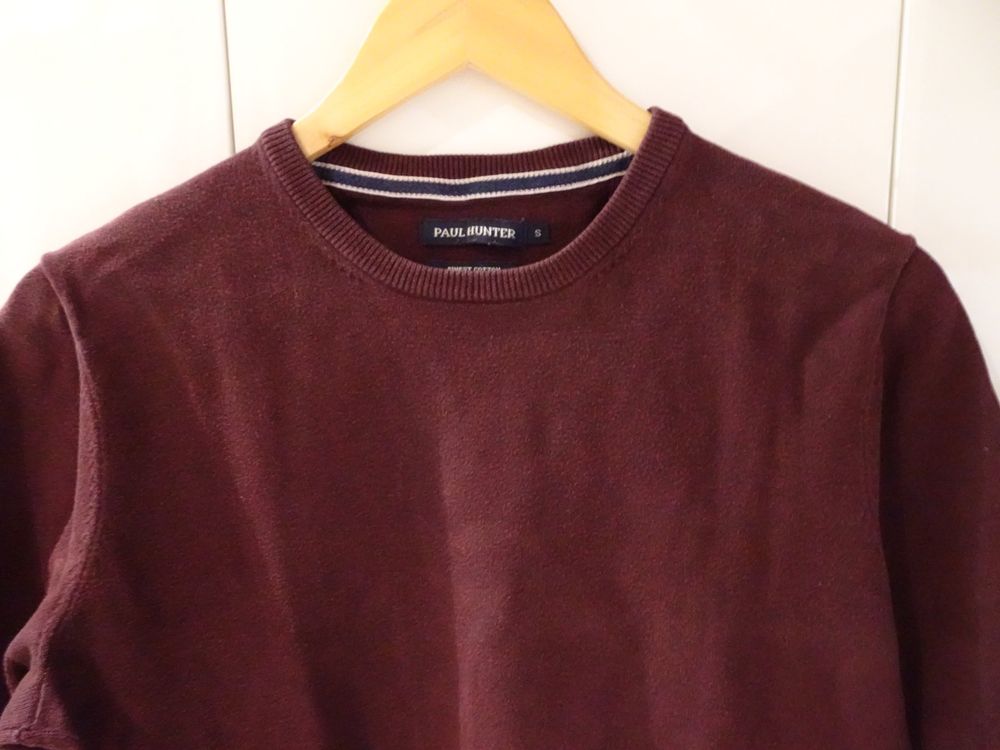 Bordeaux Rot Pullover Herren Bordeaux Roter Pullover Herren