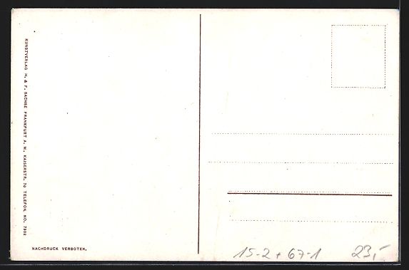 Cartoline postali: Frankfurt a. M., Internationale Luftschi – Usato da Berlin venduto da bartko-reher 1