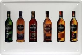 Blechshcild-GLENFIDDICH BOTTLES-SCOTCH W