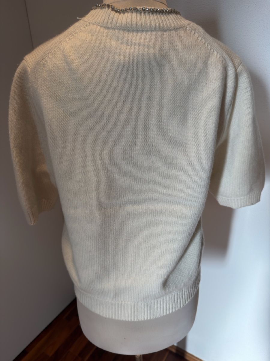 Maglioni & Felpe: Kurzarmpullover von Semicouture Grösse M, Wolle/Cashmere – Usato da Adliswil venduto da patrizia.roth01 1