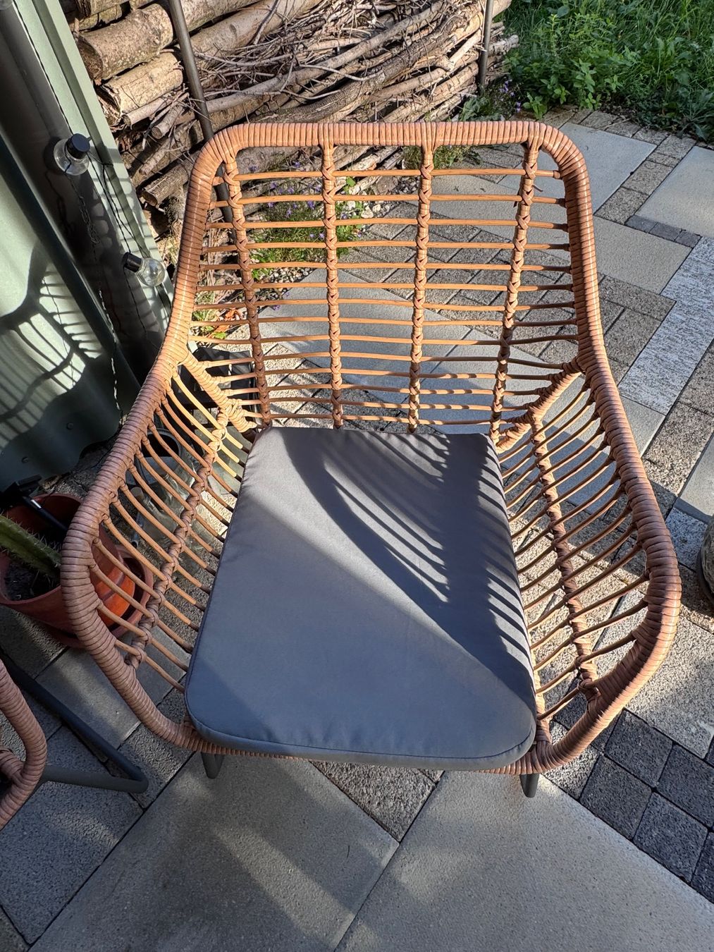 Sedie: Gartenlounge in Rattanoptik – Usato da Wil SG venduto da olivia307 3
