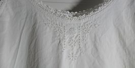 Antikes Spitzenkleid Unterkleid Tracht Handgenäht 1900 1930