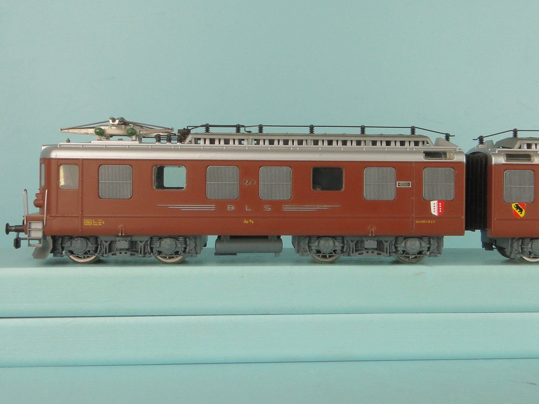 Hag Modellini di ferrovie: HAG 241 BLS Ae 8/8 Gleichstrom – Usato da Bülach venduto da cann11 4