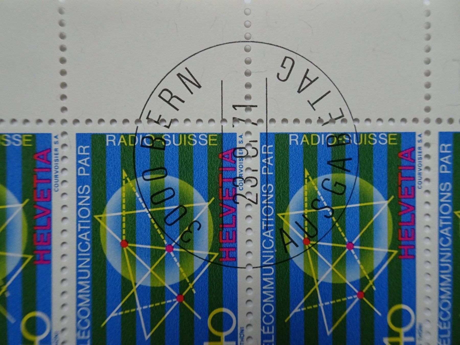 Tous les timbres: 1971 – Neuf (Voir description) à Aadorf par Chnorli-Furz 1