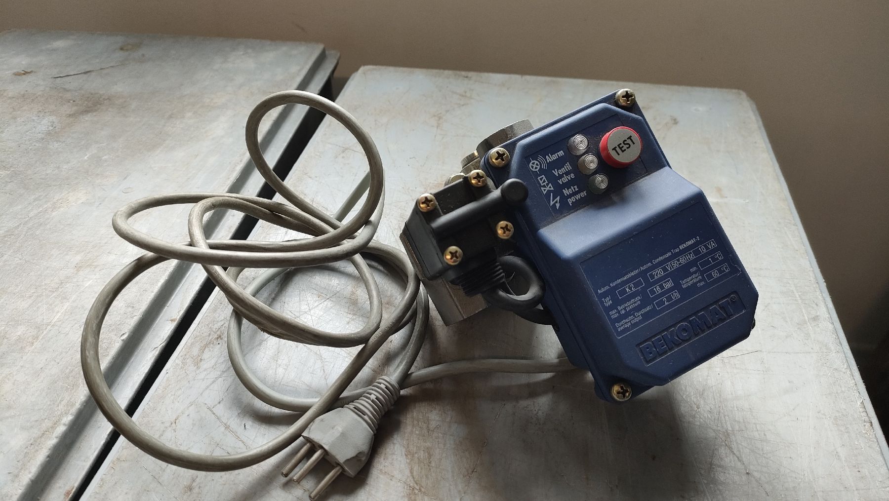 Componenti elettronici: Kondensatableiter Bekomat Druckluft – Usato da Flawil venduto da rbdrei 1