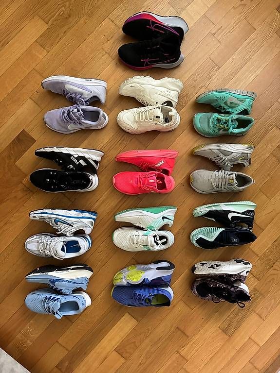 Damenschuhe: Nike und Puma Sneaker Grösse 37 oder 37.5 – Gebraucht aus Bern von Zaraske