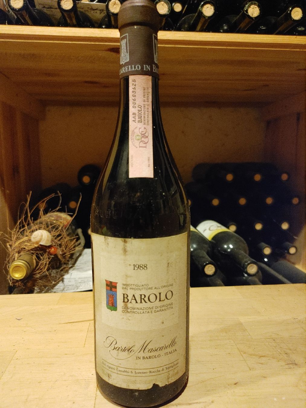 Vino: Barolo Mascarello 1988 – Nuovo e nell'imballaggio originale da REGENSDORF venduto da velio