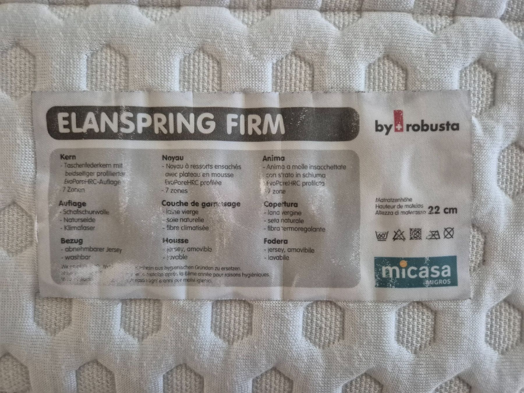 Micasa Betten: Boxspringbett 180x200 cm – Gebraucht aus Reiden von phi_j9gh 2