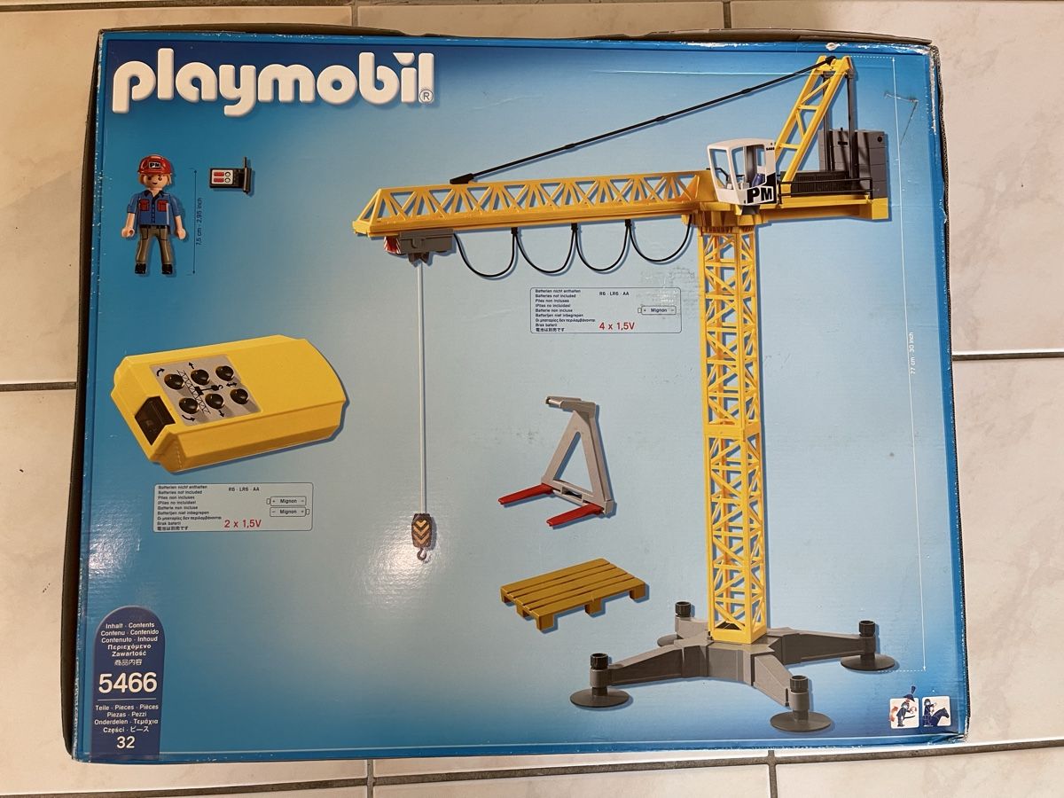 Playmobil Giocattoli: Playmobil Kran 5466 – Nuovo (secondo la descrizione) da Therwil venduto da AmberWaves 1
