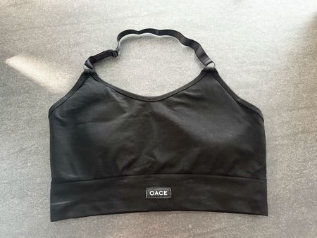 OACE Ambition Neckholder Bra schwarz Grösse M neu