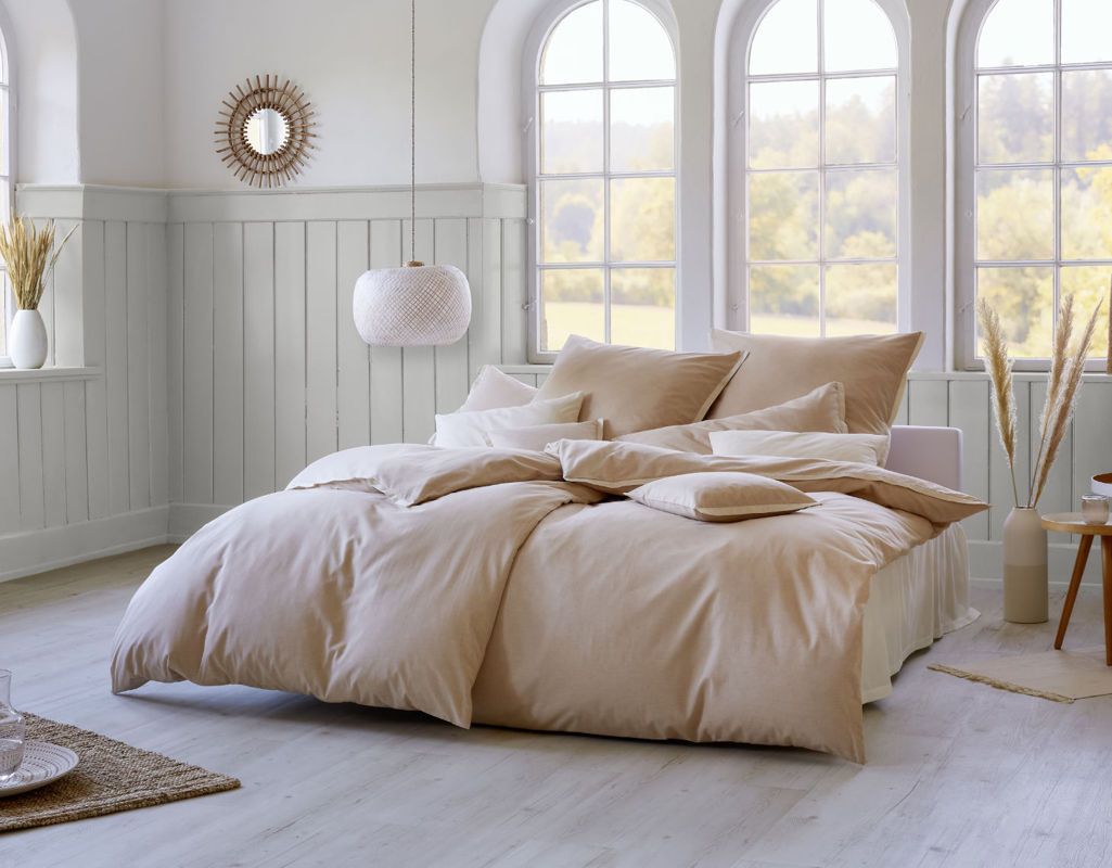 Biancheria da letto: Cotonea Bettwäsche Chambray 155x220 – Nuovo e nell'imballaggio originale da Bern venduto da Runnit 6