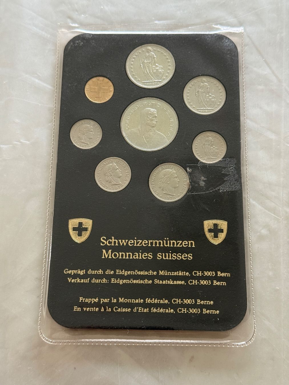 Alle Münzen: Schweizer Münzsatz 1978  Stempelglanz – Neu (gemäss Beschreibung) aus Wallisellen von SWISS_SILVER1 1