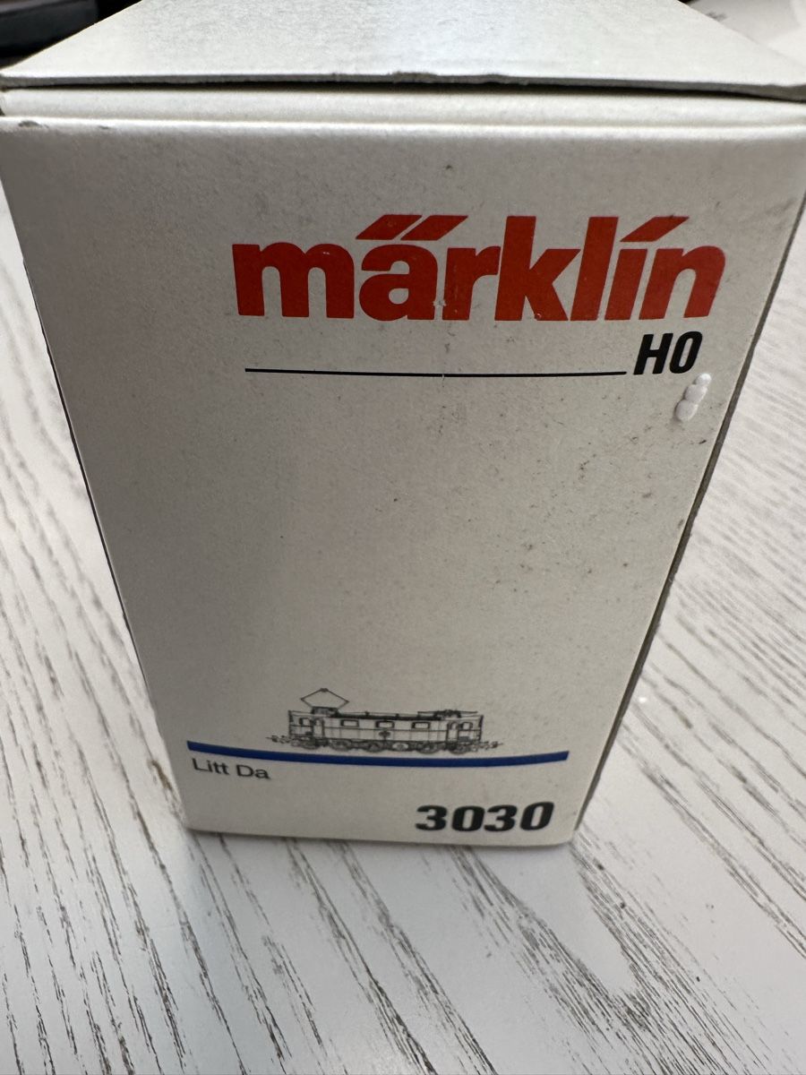 Märklin Modellini di ferrovie: Märklin 3030 SJ BR Da grün – Usato da Lupsingen venduto da New-Haven 7