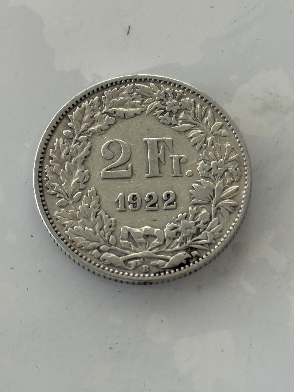 Tutti le monete: 2 Franken 1922  Rar – Usato da Wallisellen venduto da SWISS_SILVER1 1