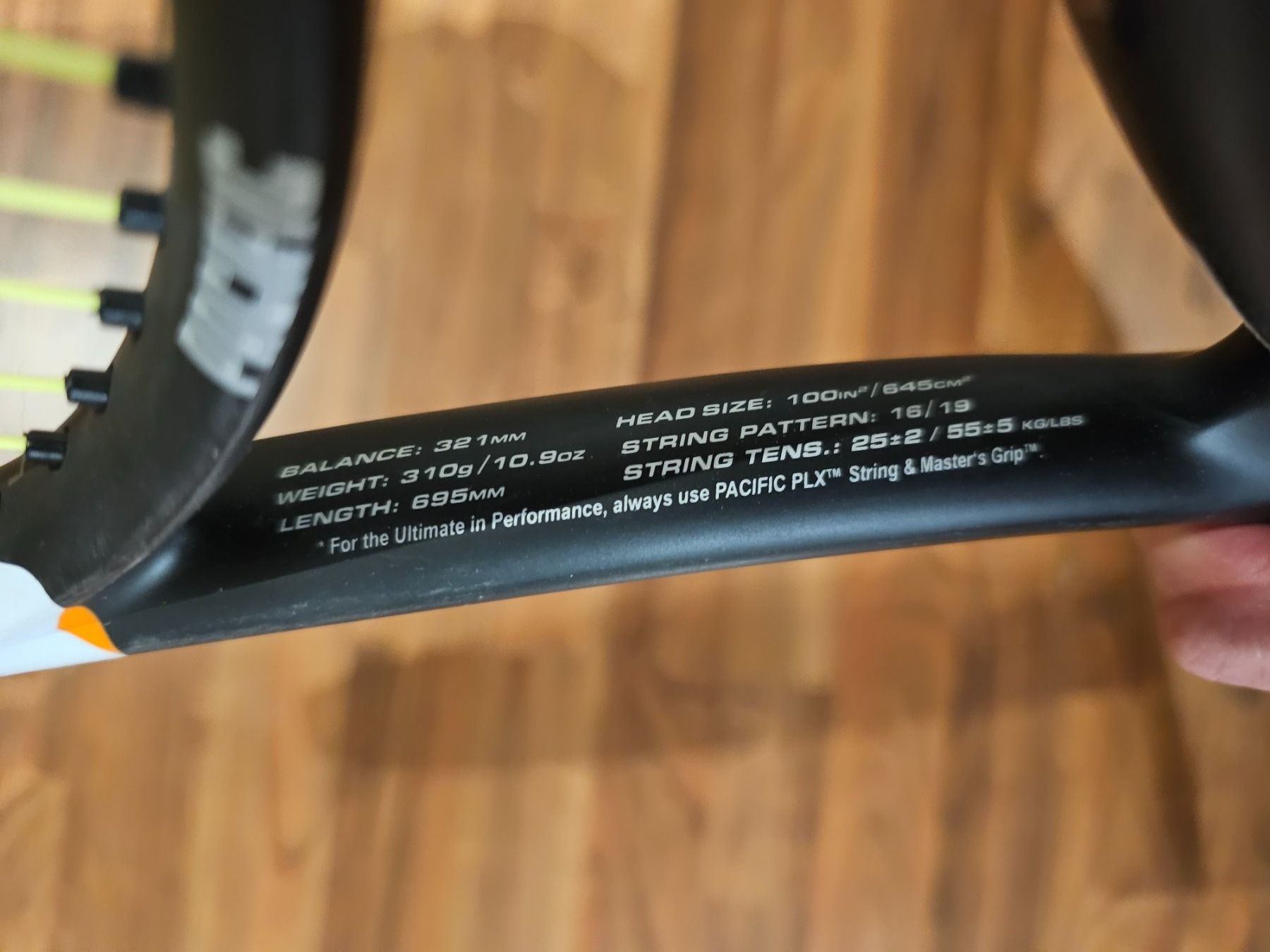Racchette: Pacific XFast Pro Tennisschläger – Usato da Däniken SO venduto da Tennis-Reptiles 1
