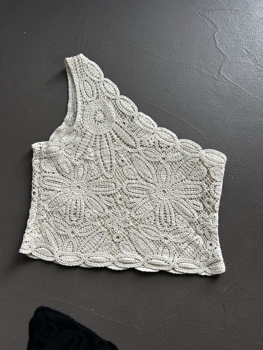 Top: Top häkel beige neu m – Nuovo (secondo la descrizione) da Siebnen venduto da fulli2