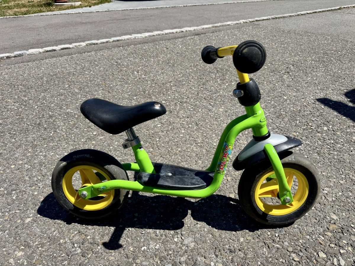 Puky Biciclette: Grünes Laufrad Puky – Usato da Rupperswil venduto da guitarist 2