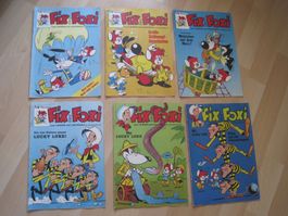 FIX & FOXI  1973 Comic Selten schön mit Bilder Jagd Lot 9