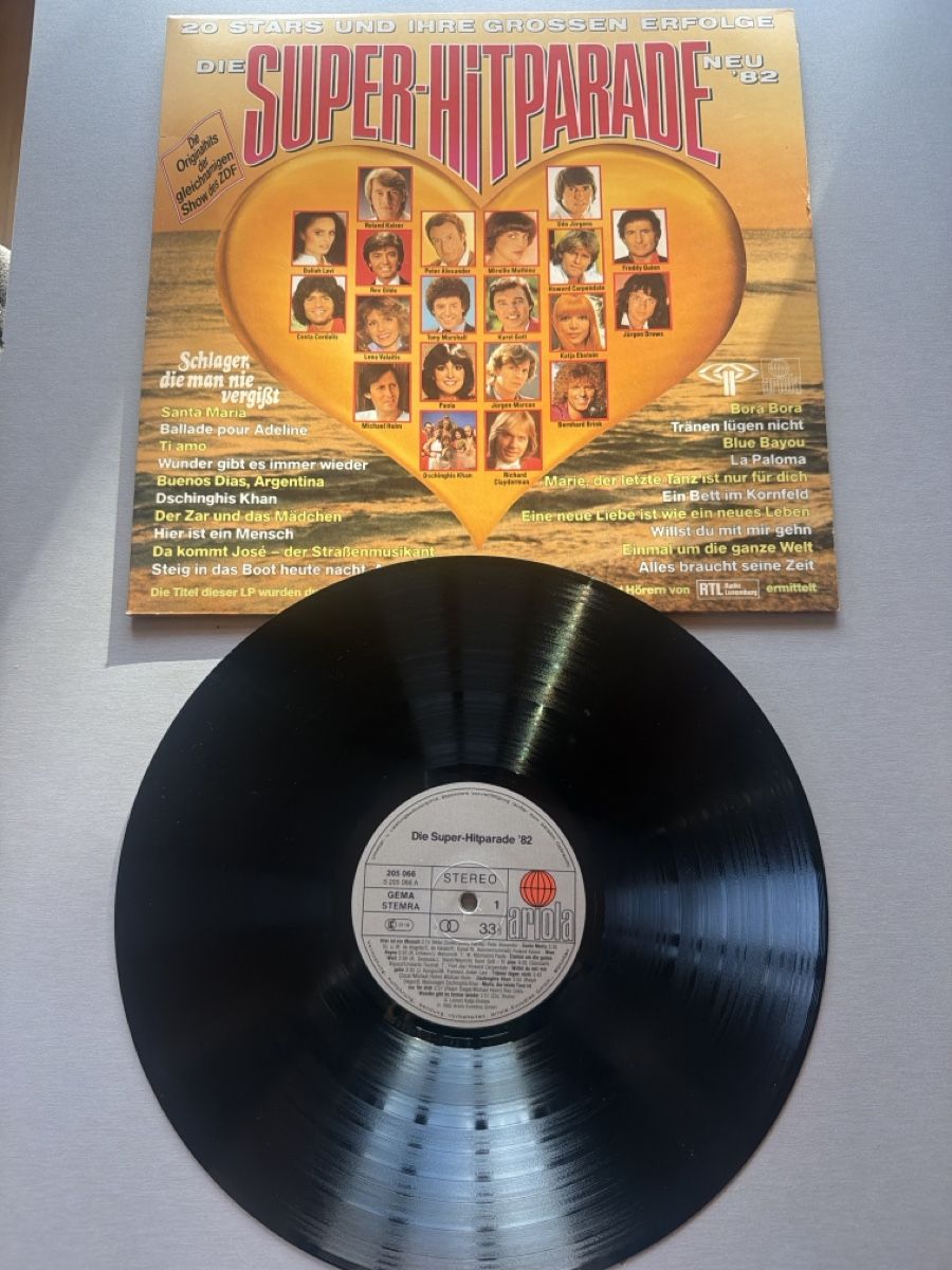 Dischi in vinile: Schallplatte Die Super-Hitparade 82 – Usato da Balterswil venduto da new_one-123