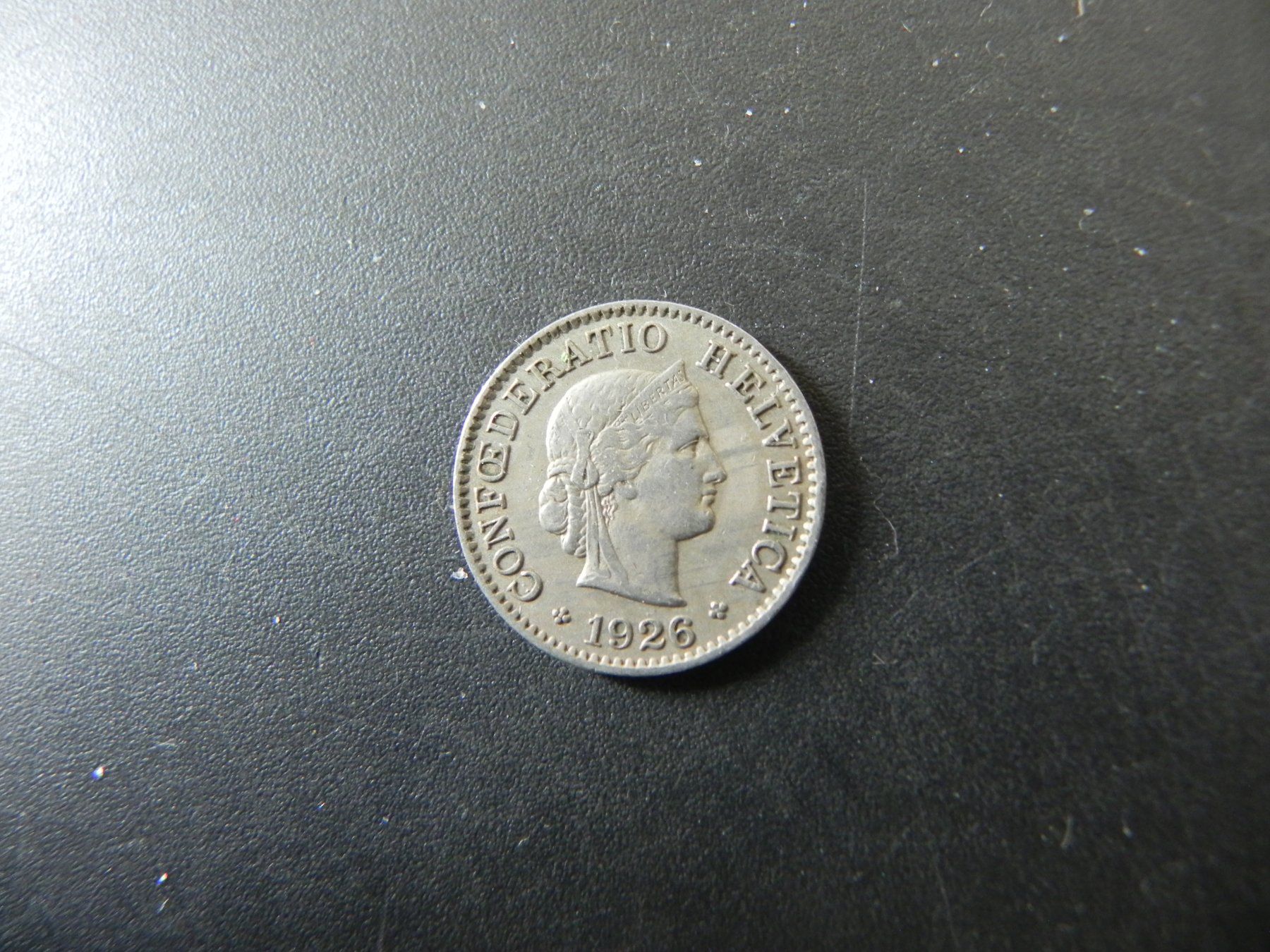 Tutti le monete: Schweiz 5 Rappen 1926 B – Usato da Biel/Bienne venduto da Gogolozi