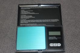 Präzisions Fein waage 500g/0,01g Küchen Taschen Gold waage
