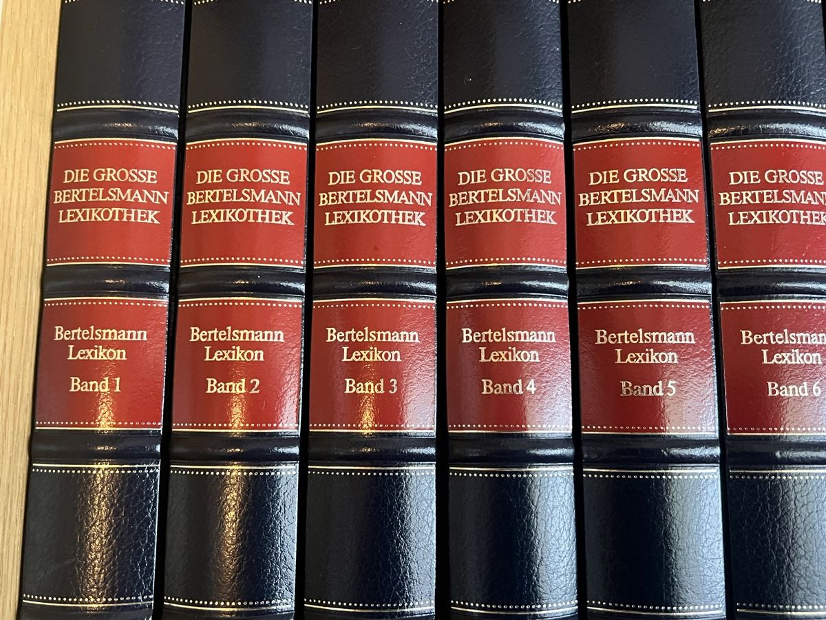Libri: Die große Bertelsmann Lexikothek / Bertelsmann Lexikon – Usato da Selzach venduto da June76 1