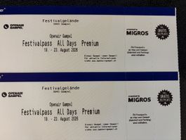 2 x Festivalpass All Days Premium Openair Gampel