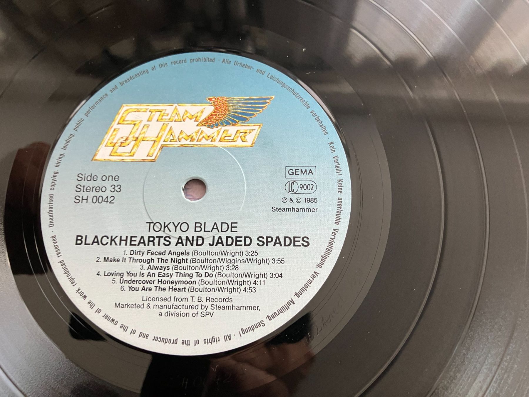 Dischi in vinile: Tokyo Blade – Usato da Aarwangen venduto da Jukebox3 7