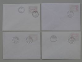 1976 FDC Automatenmarken im U1, adresslos Kat: 240.-++
