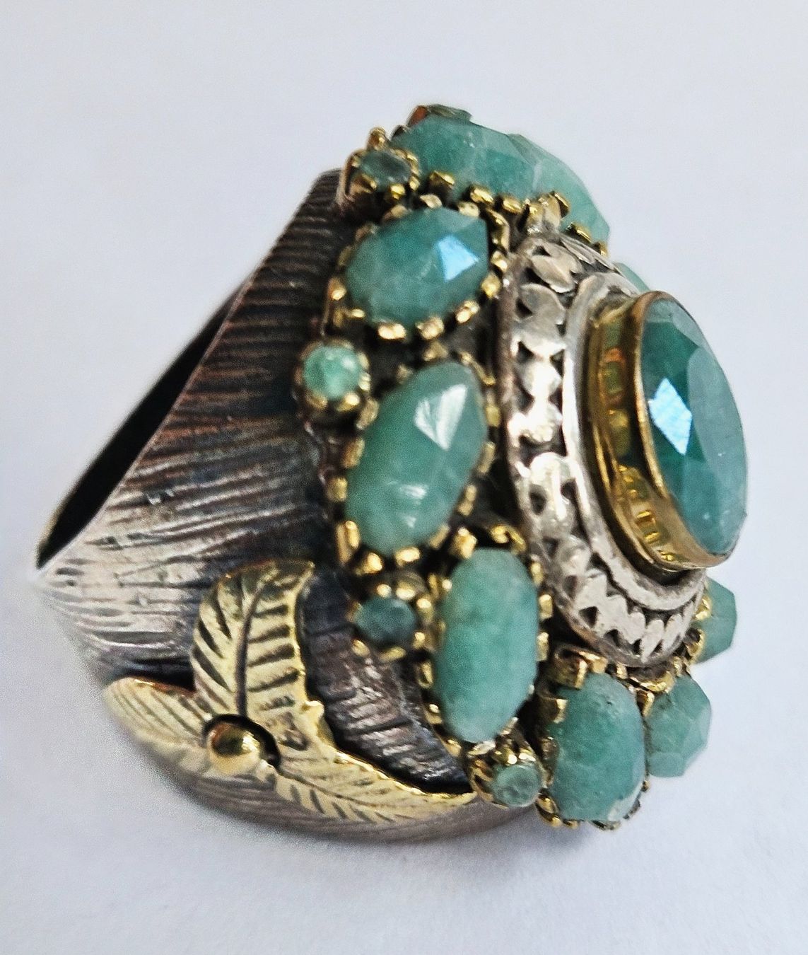 Bagues: Smaragd Fingerring – Neuf (Voir description) à Zürich par benedikt12 5