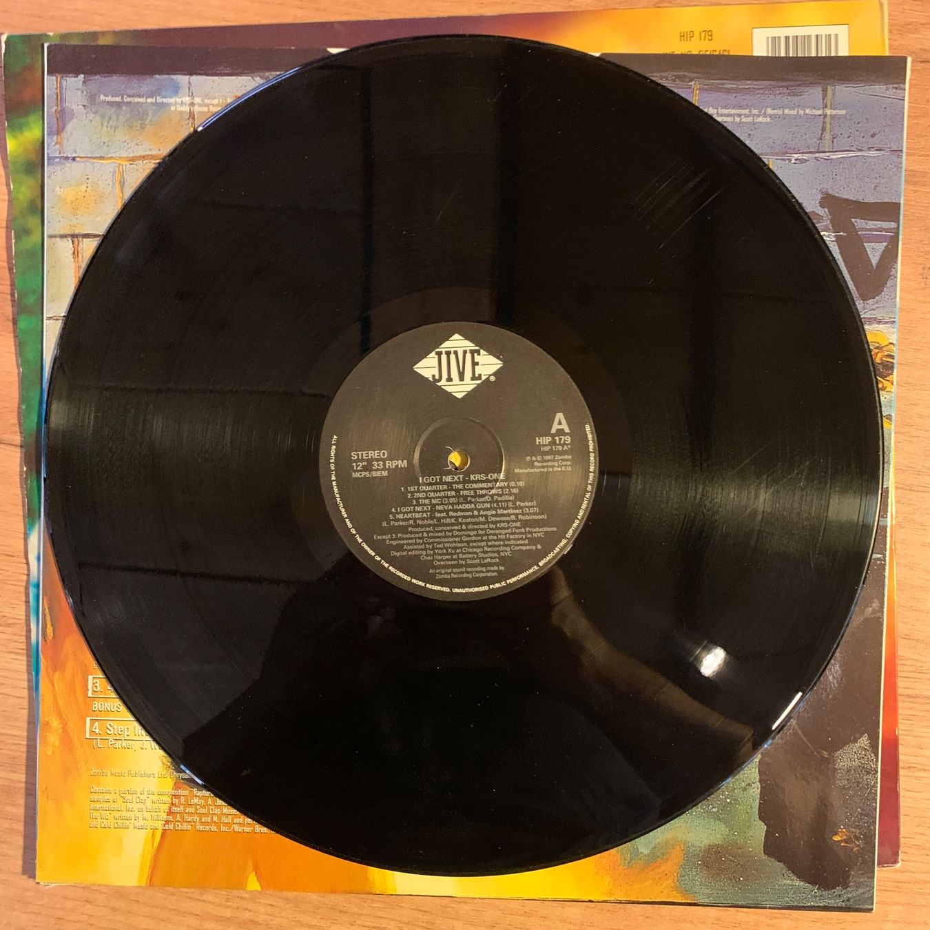 Dischi in vinile: KRS-ONE - I GOT NEXT...OG EU 1997...VG/VG+ – Usato da Gals venduto da Diskopatshop 2