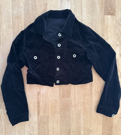 Spende Theodora Stiftung - Kurze Cordjacke S Schwarz - Gr S
