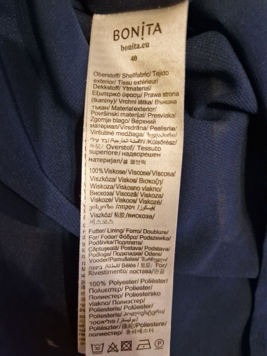 Bonita Vestiti: Bonita Kleid Gr.40 – Usato da Malters venduto da mar_6sxn 2