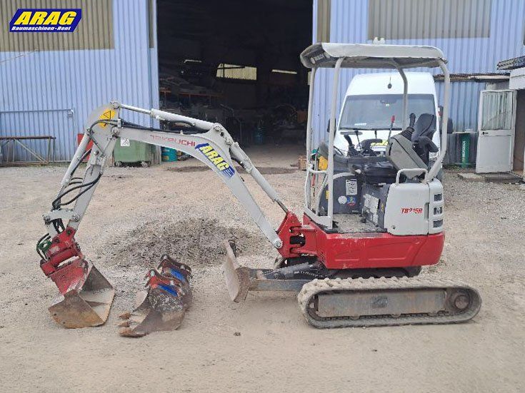 Takeuchi Escavatori: Takeuchi TB215R Minibagger – Usato da Hasle LU venduto da Arag08