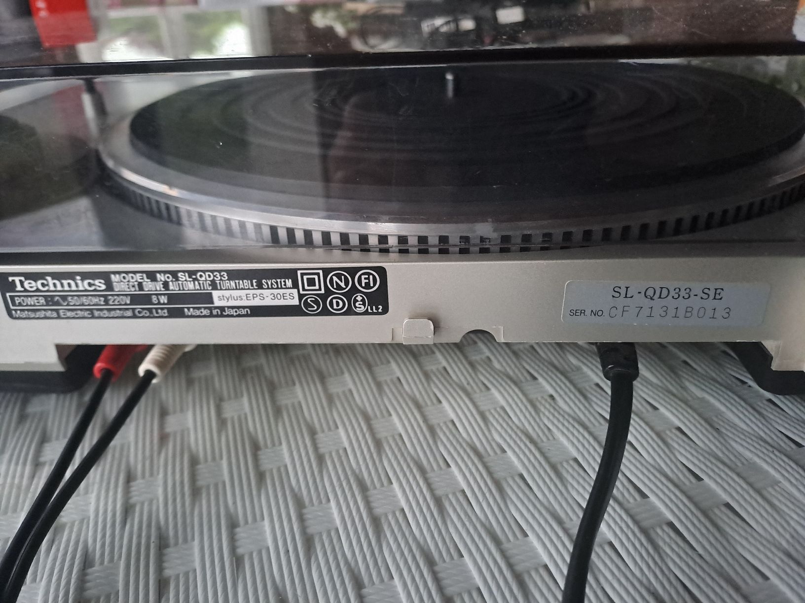 Technics Plattenspieler: Technics Quart Direct Drive Automatic Turntable SL-QD33 – Gebraucht aus Uetendorf von Essiggurken 3