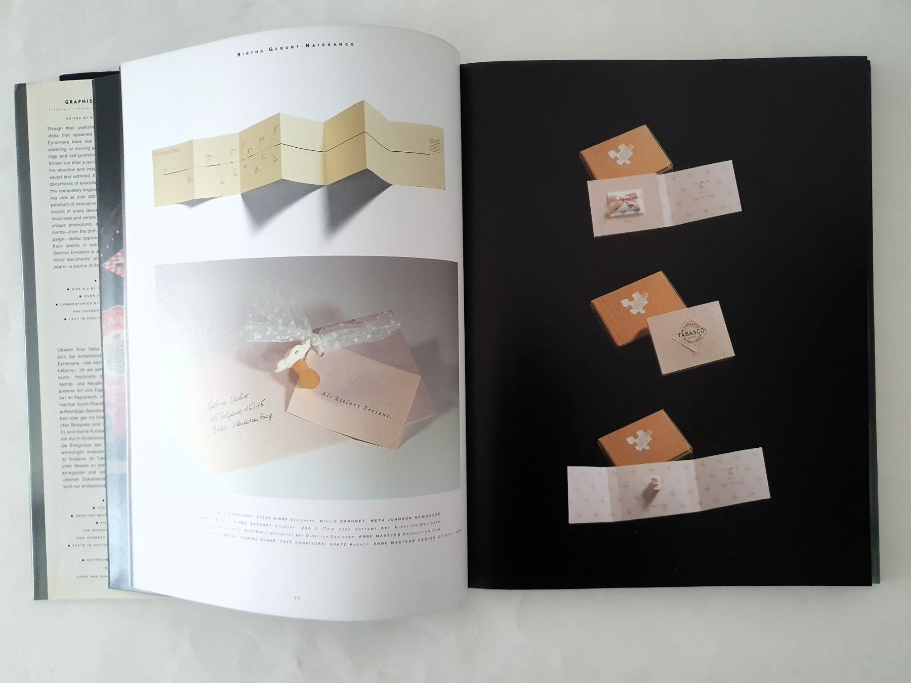 Livres: Graphis Ephemera 1, 1995, 224 pages, Graphis Press Corp. – D'occasion à Martigny par Abm1000 2