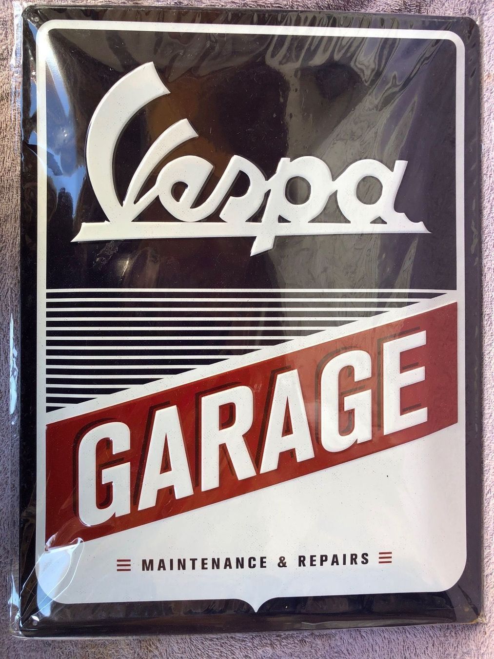 Insegne: Vespa Garage Piaggio italia ape – Nuovo e nell'imballaggio originale da Reinach AG venduto da rares75