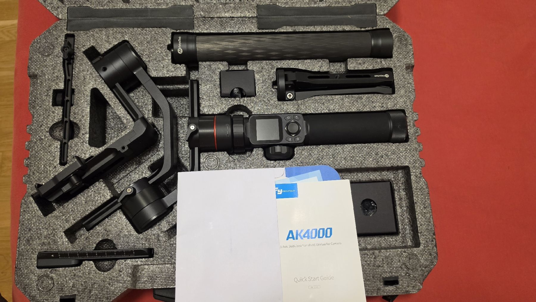 Feiyu Tech Wandhalterungen: Feiyutech AK4000 Kamara Gimbal – Gebraucht aus Zug von SZC.