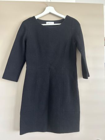 SANDRO short black dress size S (2)