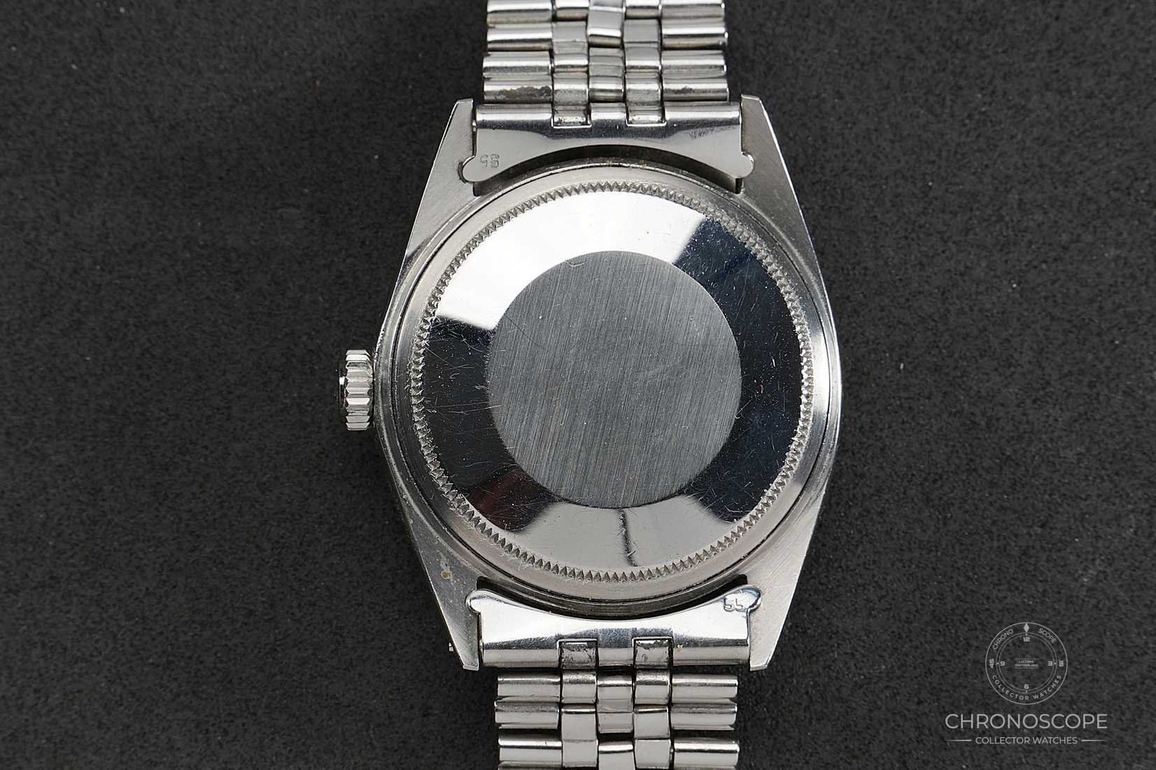 Rolex Orologi: Rolex Vintage Datejust Ref. 1601 from 1971 with blue pie-pan – Usato da Luzern venduto da ChronoScope6004 5
