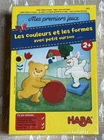 🟢🔺🟦Couleurs et Formes  avec petit ours NEUF 🧸