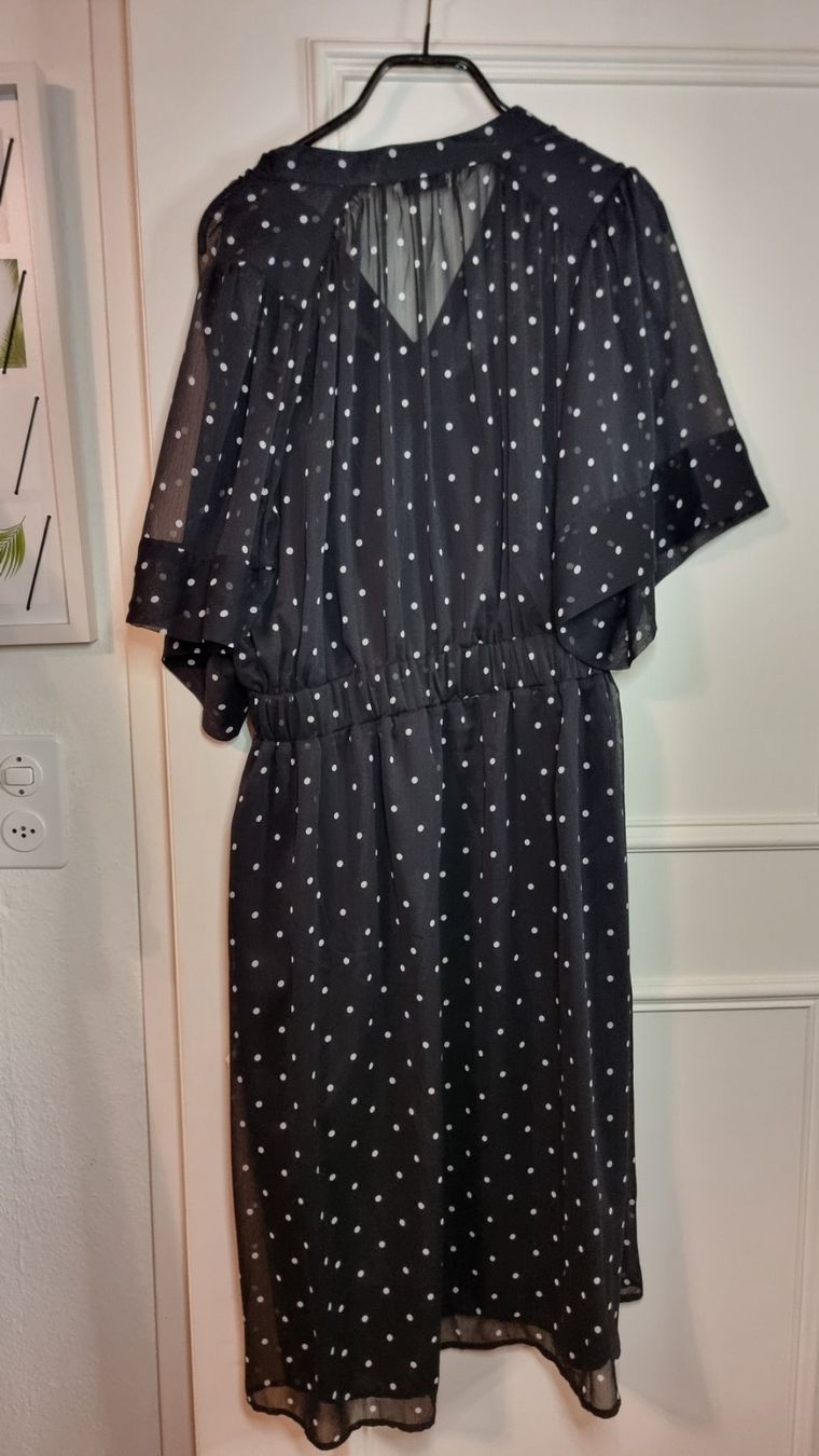 Vestiti: Schwarzes Punkte Kleid transparent Gr. 40 – Nuovo (secondo la descrizione) da Wald ZH venduto da CapLux 3
