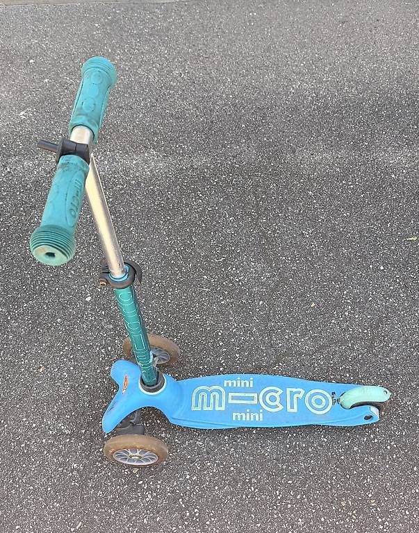 Kickboard: Mini Micro Scooter blau/türkis, gebraucht – Usato da Zofingen venduto da paedu.egloff