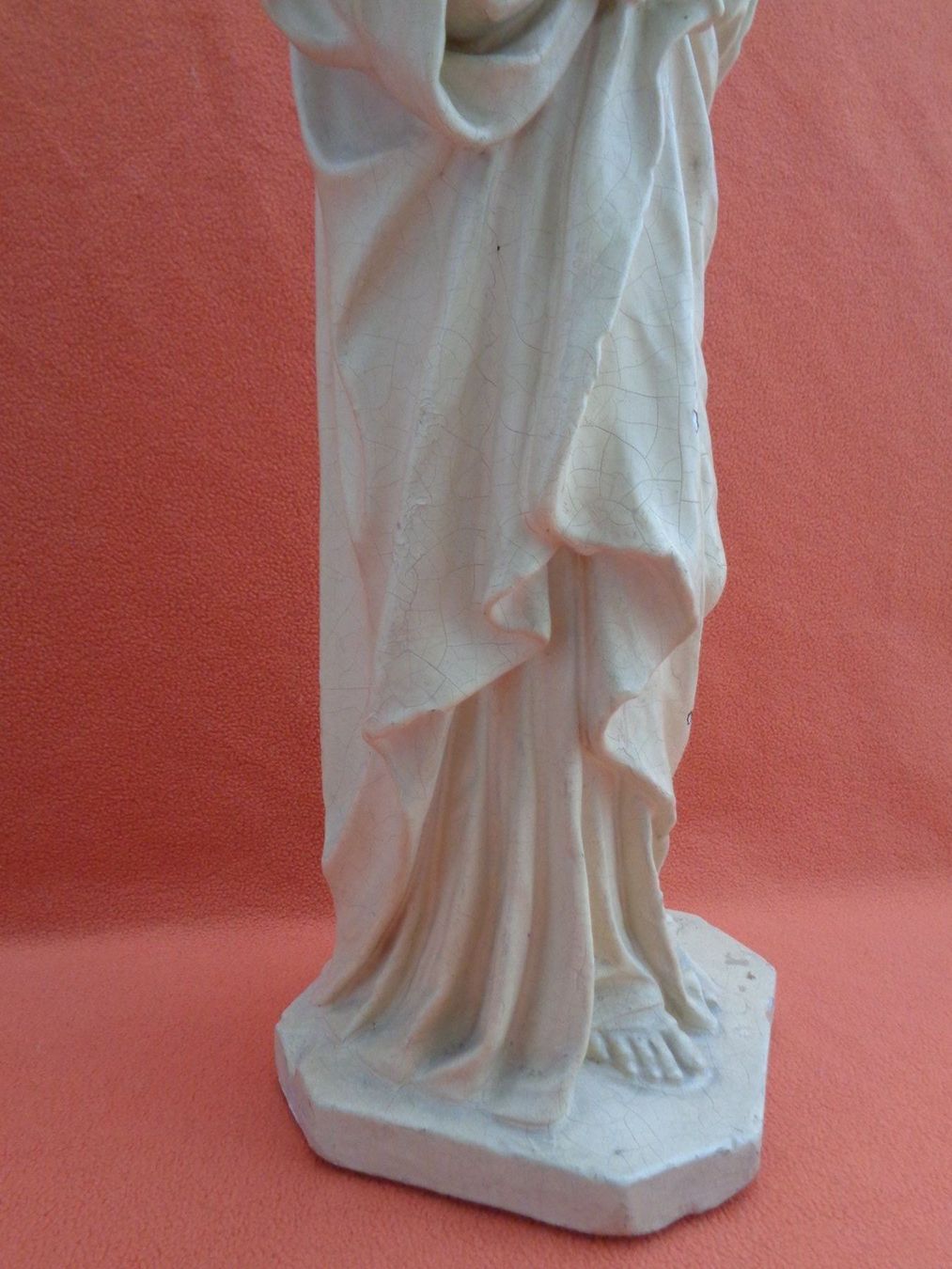 Sculptures & Statues: Alte Heiligenfigur Josef mit Kind - Gips – D'occasion à Chur par omonia 5